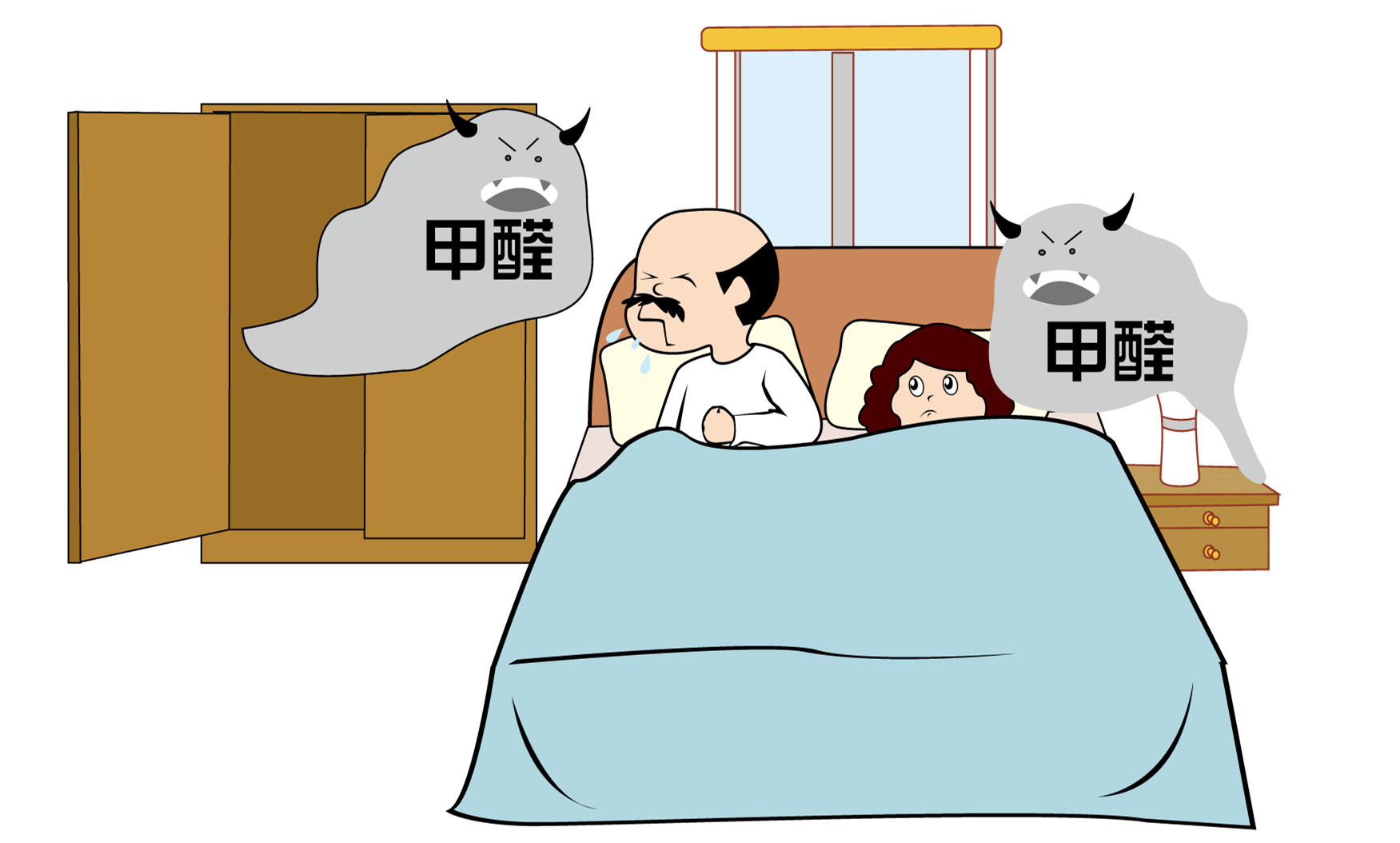 新買的衣柜甲醛含量較高，除甲醛公司建議不要急于放衣物