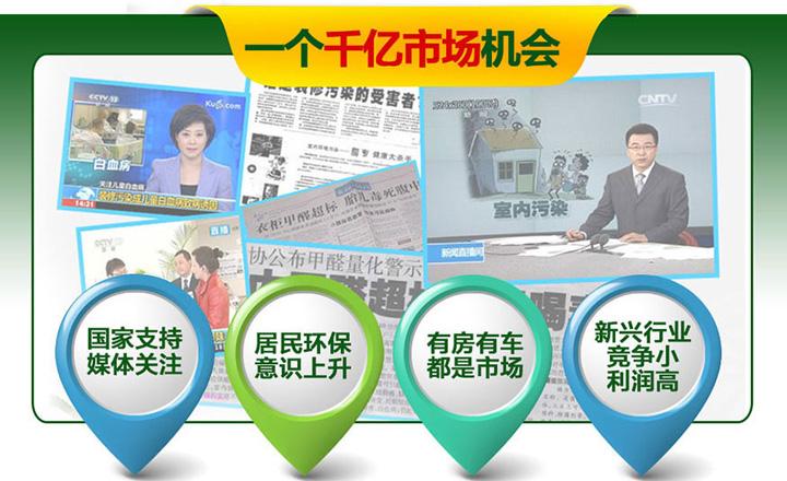 加盟室內(nèi)除甲醛公司要多少錢？