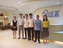 熱烈祝賀無錫曾總、陳總團隊成功加入創(chuàng)綠家！