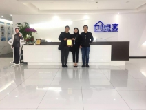 熱烈祝賀侯總、楊總簽約創(chuàng)綠家河北省唐山市區(qū)級代理！