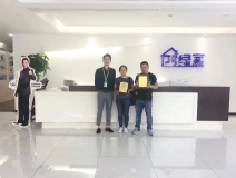 熱烈祝賀李總夫婦、呂總夫婦簽約創(chuàng)綠家永康市區(qū)級(jí)代理！