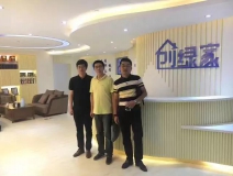 熱烈祝賀蘇州龔總、陸總成功加入創(chuàng)綠家！