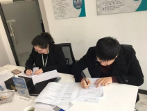 熱烈祝賀劉總、褚總簽約創(chuàng)綠家浙江省臺州市縣級代理！