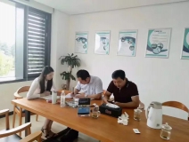 熱烈祝賀姜總、胡總簽約創(chuàng)綠家河南省市級代理！