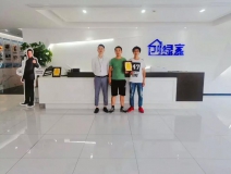 熱烈祝賀王總簽約創(chuàng)綠家上海市區(qū)級代理！