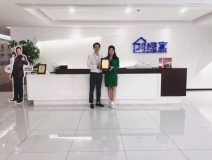 熱烈祝賀魏總簽約創(chuàng)綠家北京市區(qū)級代理！
