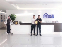熱烈祝賀羅總簽約創(chuàng)綠家成都市區(qū)級代理！